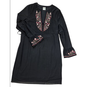 Women's Motherhood Maternity Dress Size M Black